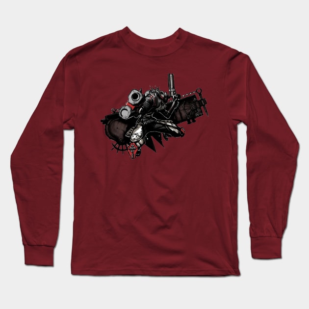 Beyond the Grave Long Sleeve T-Shirt by TheLuckyClown